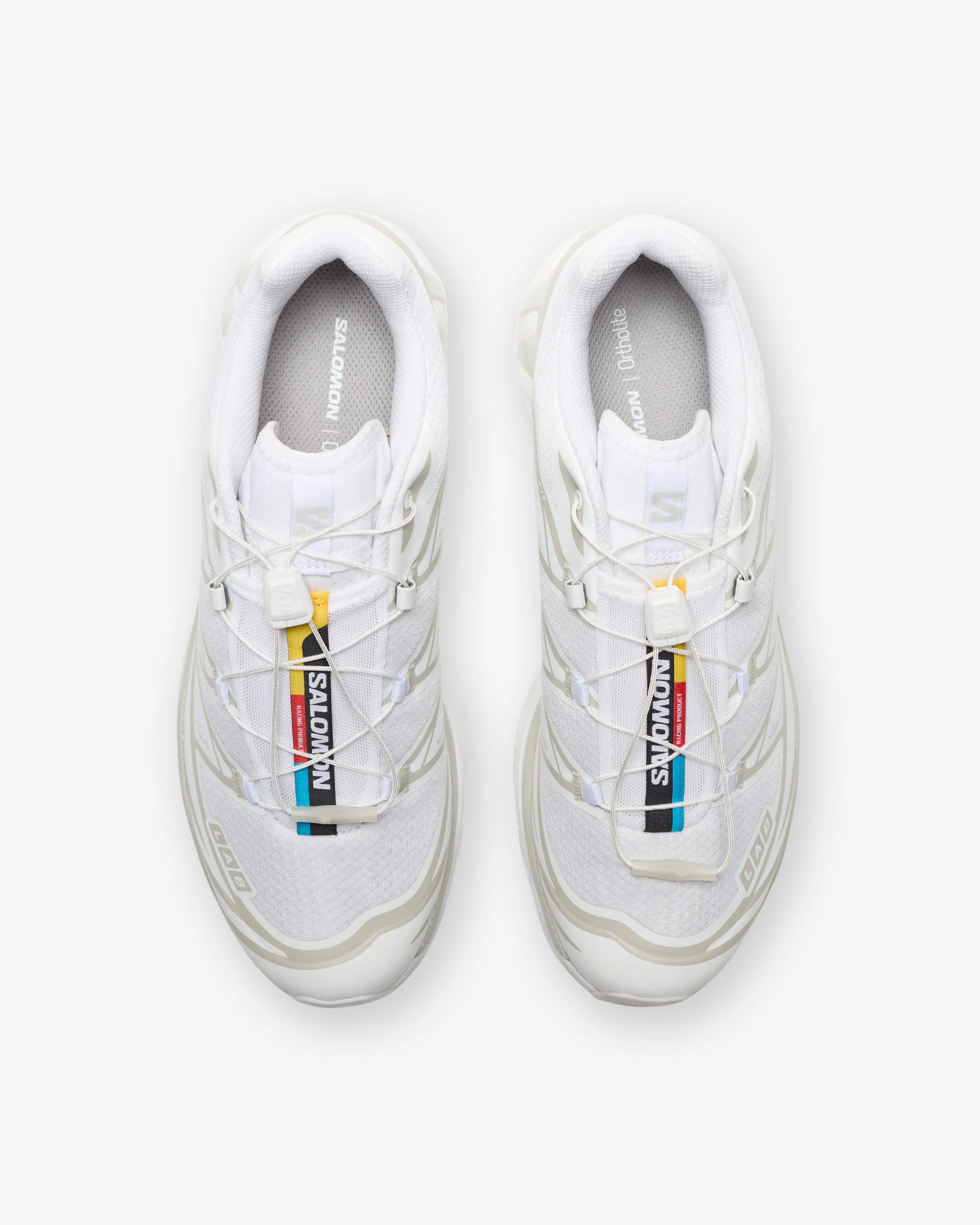 SALOMON XT-6 - WHITE/ LUNAR ROCK