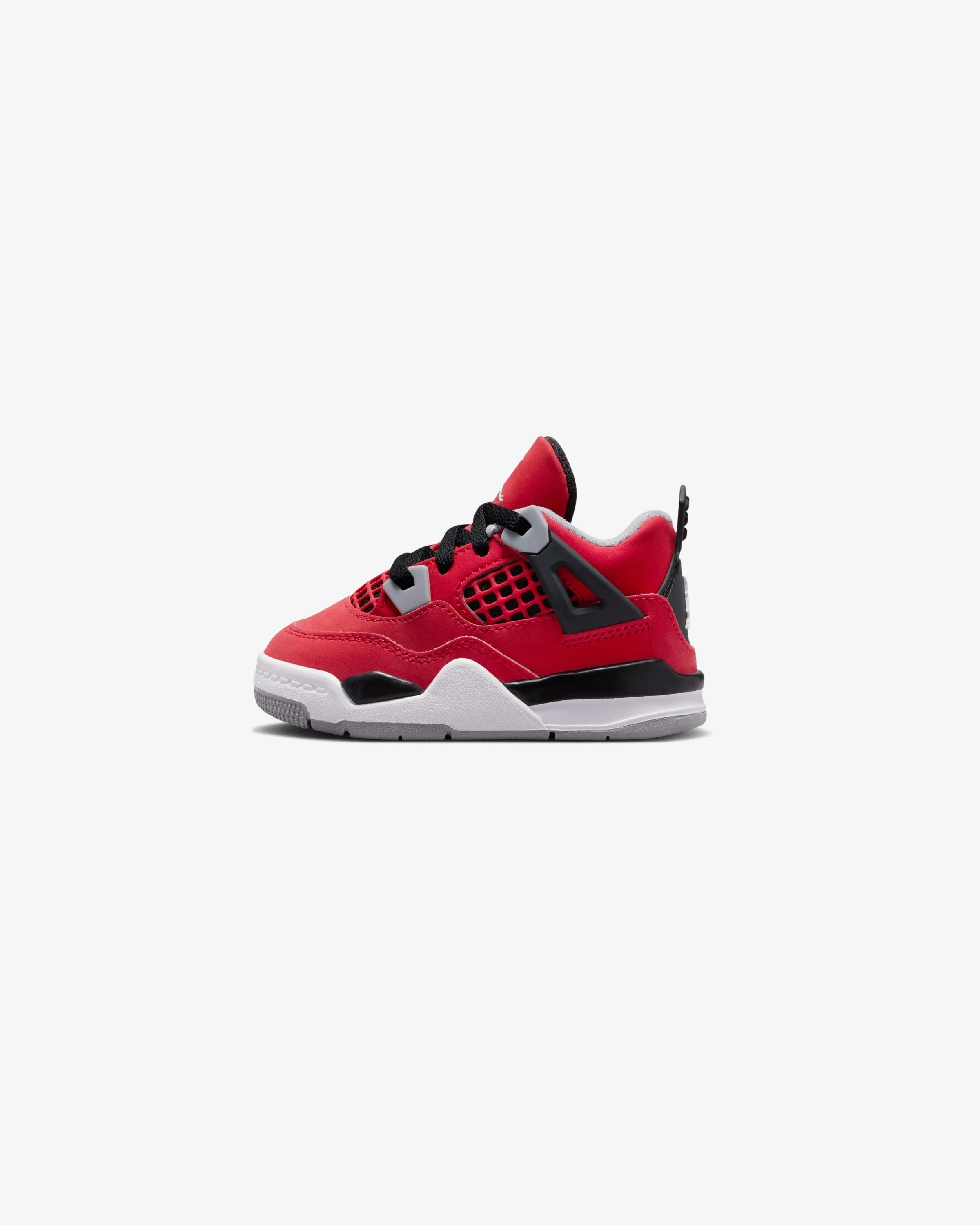 JORDAN TD AJ 4 RETRO - FIRE RED / WHITE / BLACK / CEMENT GREY