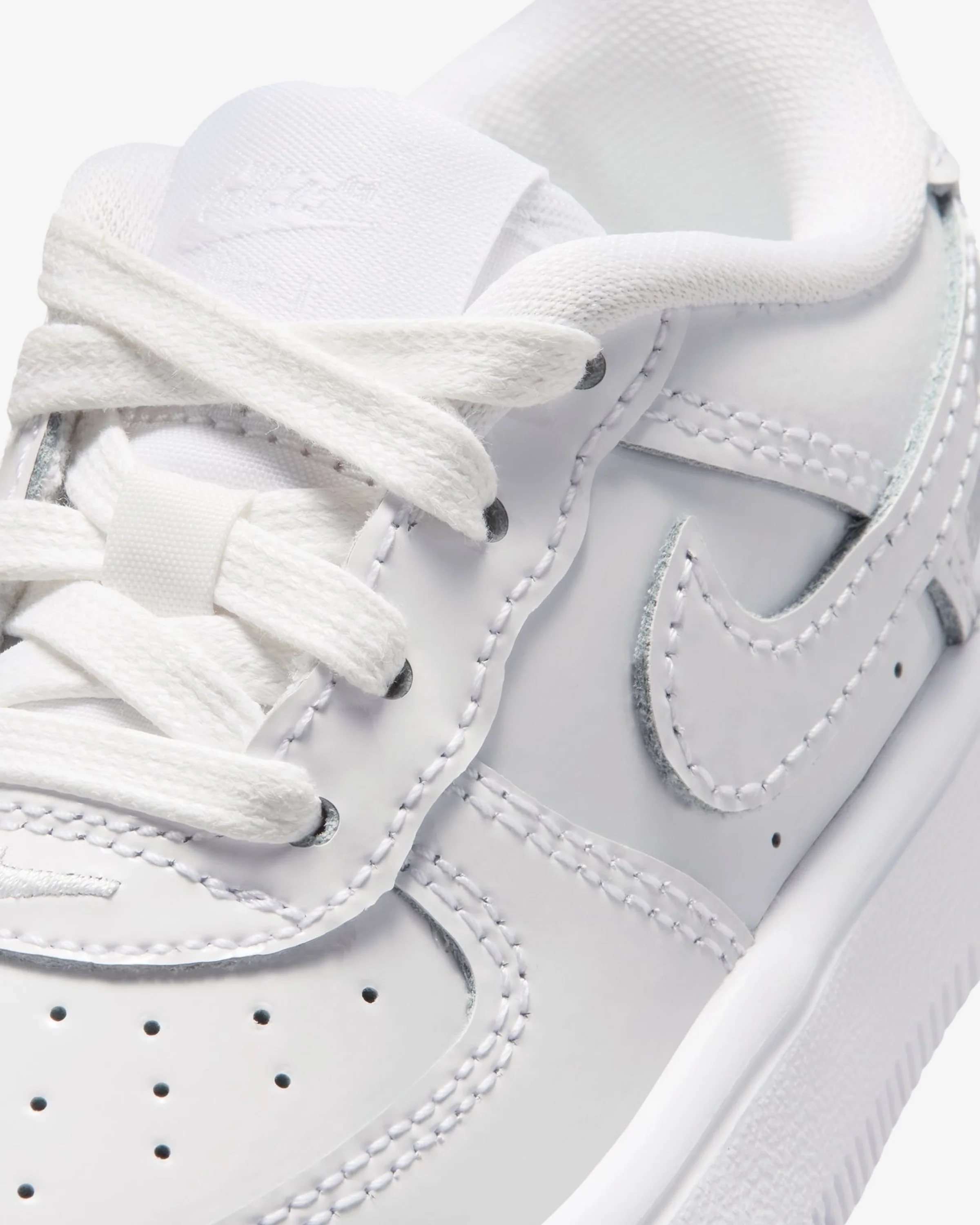 NIKE TD FORCE 1 LOW - WHITE