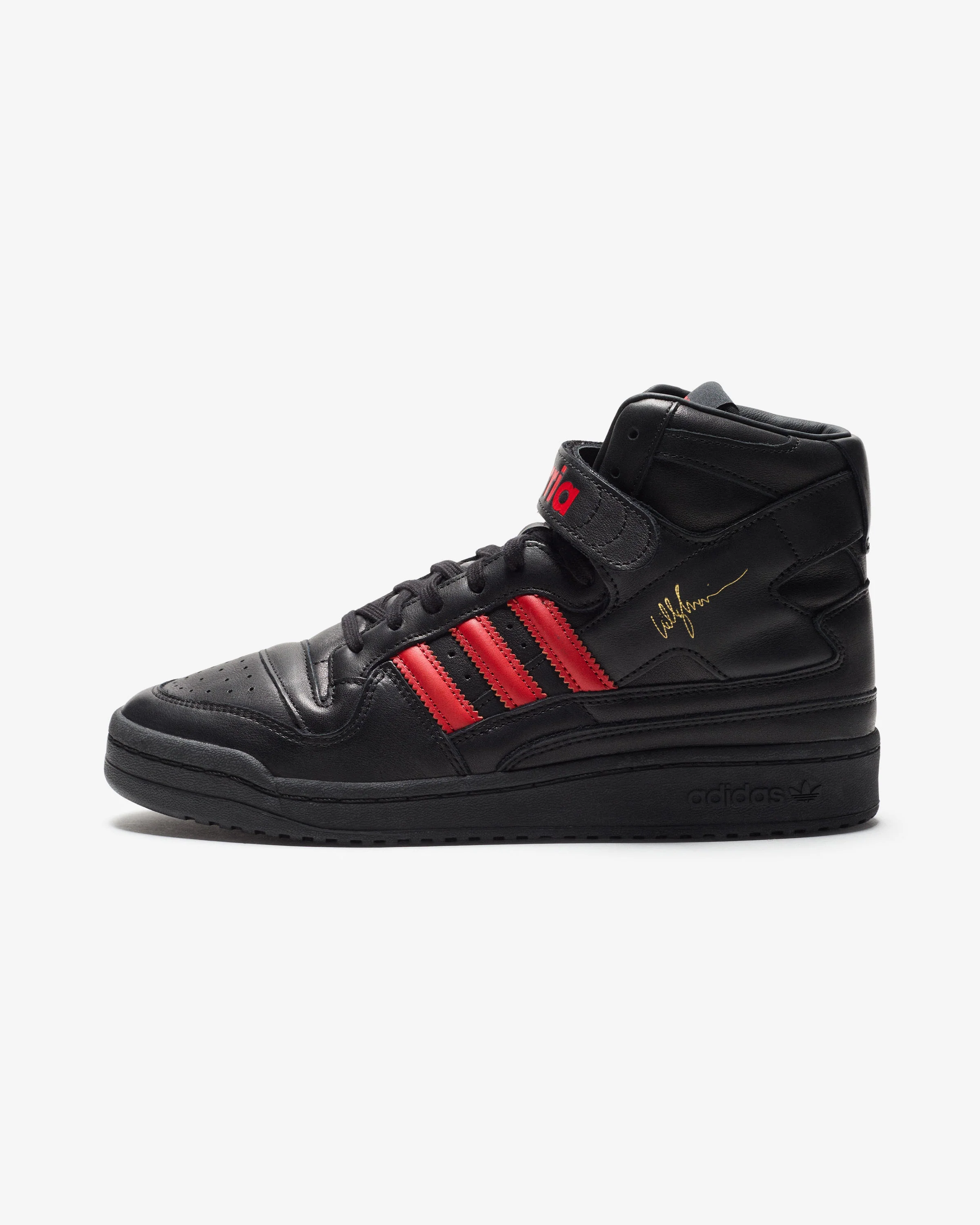 ADIDAS X WILLY CHAVARRIA FORUM 84 HI - CBLACK/ RED