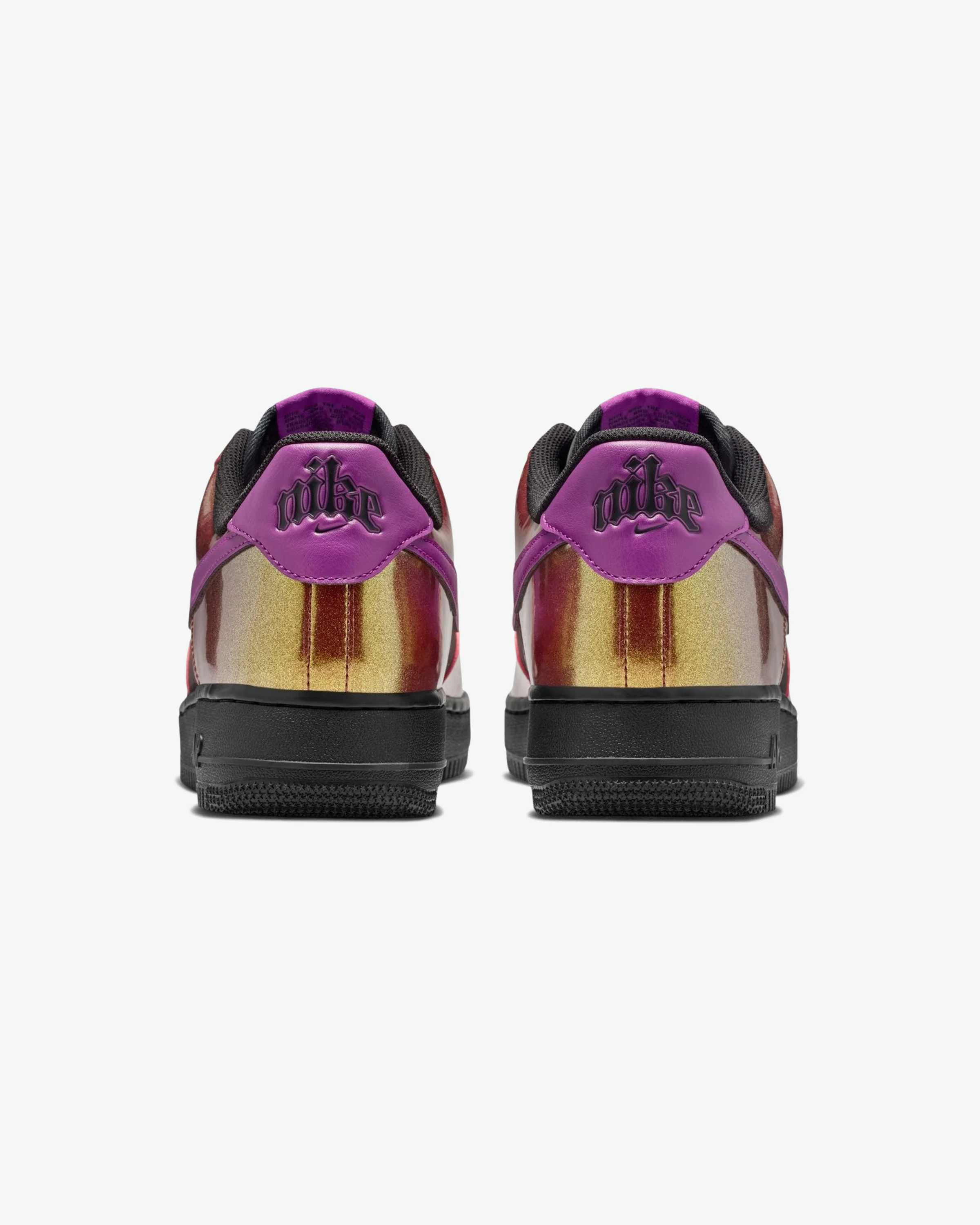 NIKE AIR FORCE 1 '07 LV8 - BLACK/BOLD BERRY