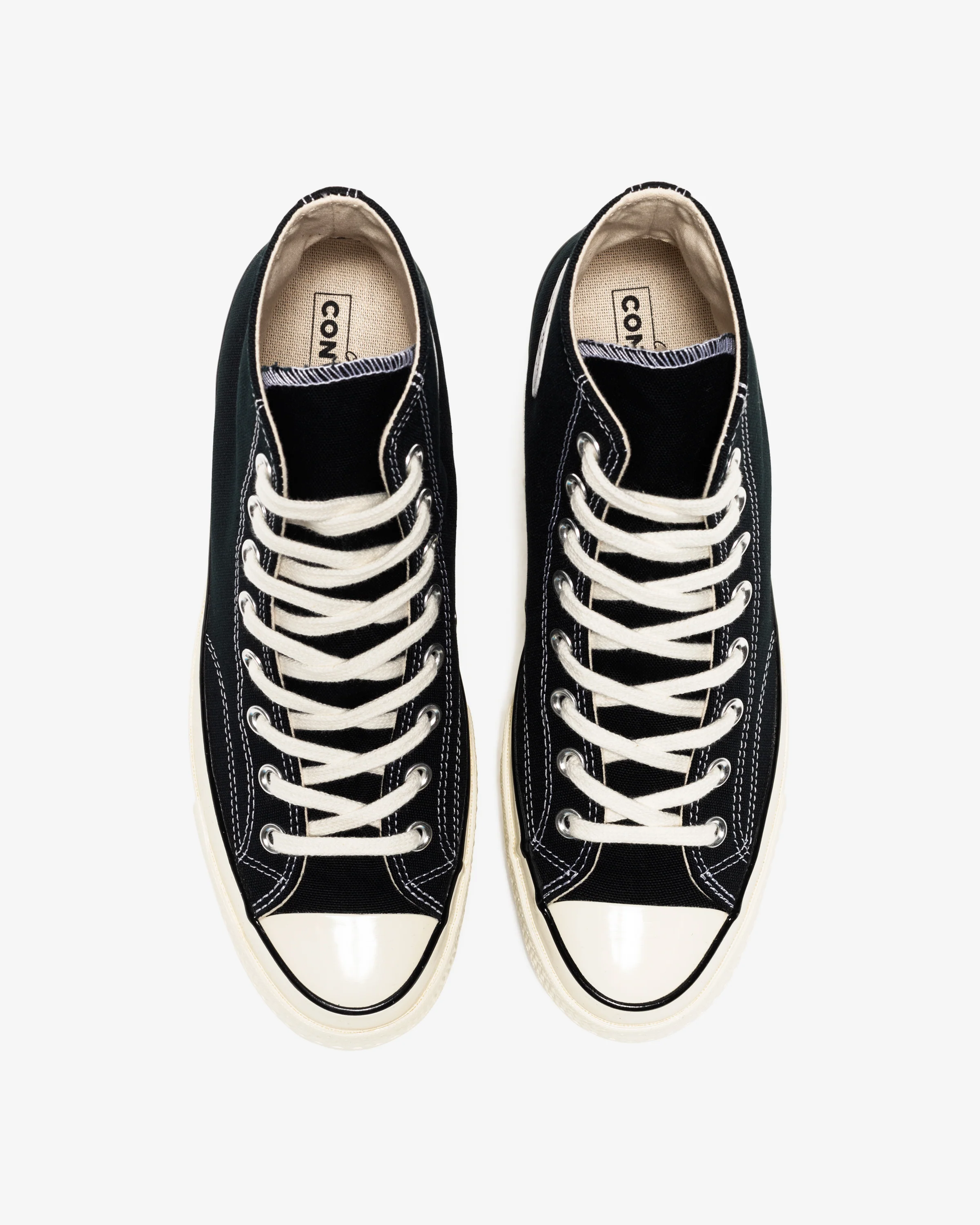 695-converse-chuck-70-hi-black-egret-4.webp CONVERSE CHUCK 70 HI - BLACK/ EGRET