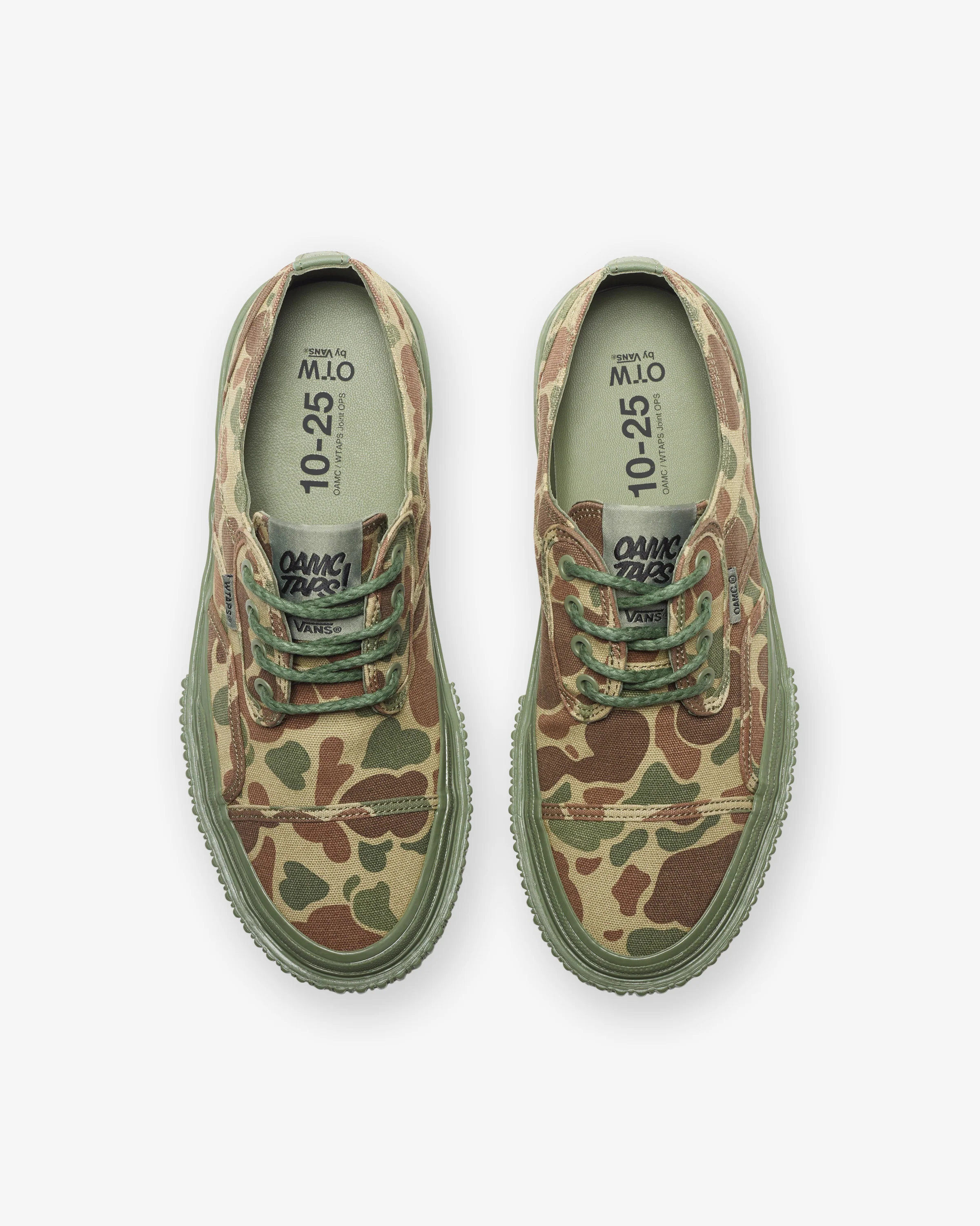 VANS OTW X OAMC X WTAPS SEYLYNN LUG - DUCKCAMO