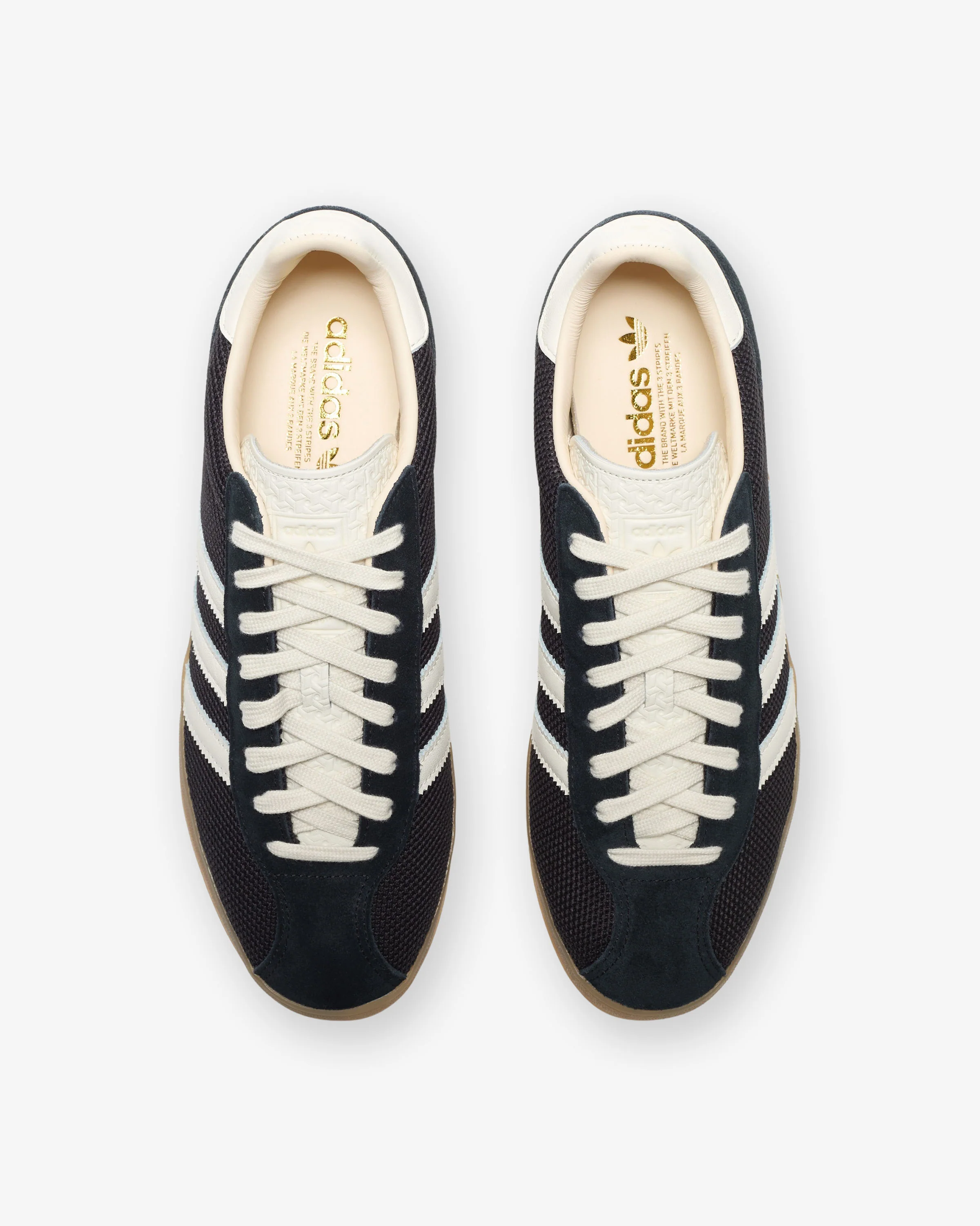 ADIDAS GAZELLE INDOOR PRO - CBLACK/ OWHITE