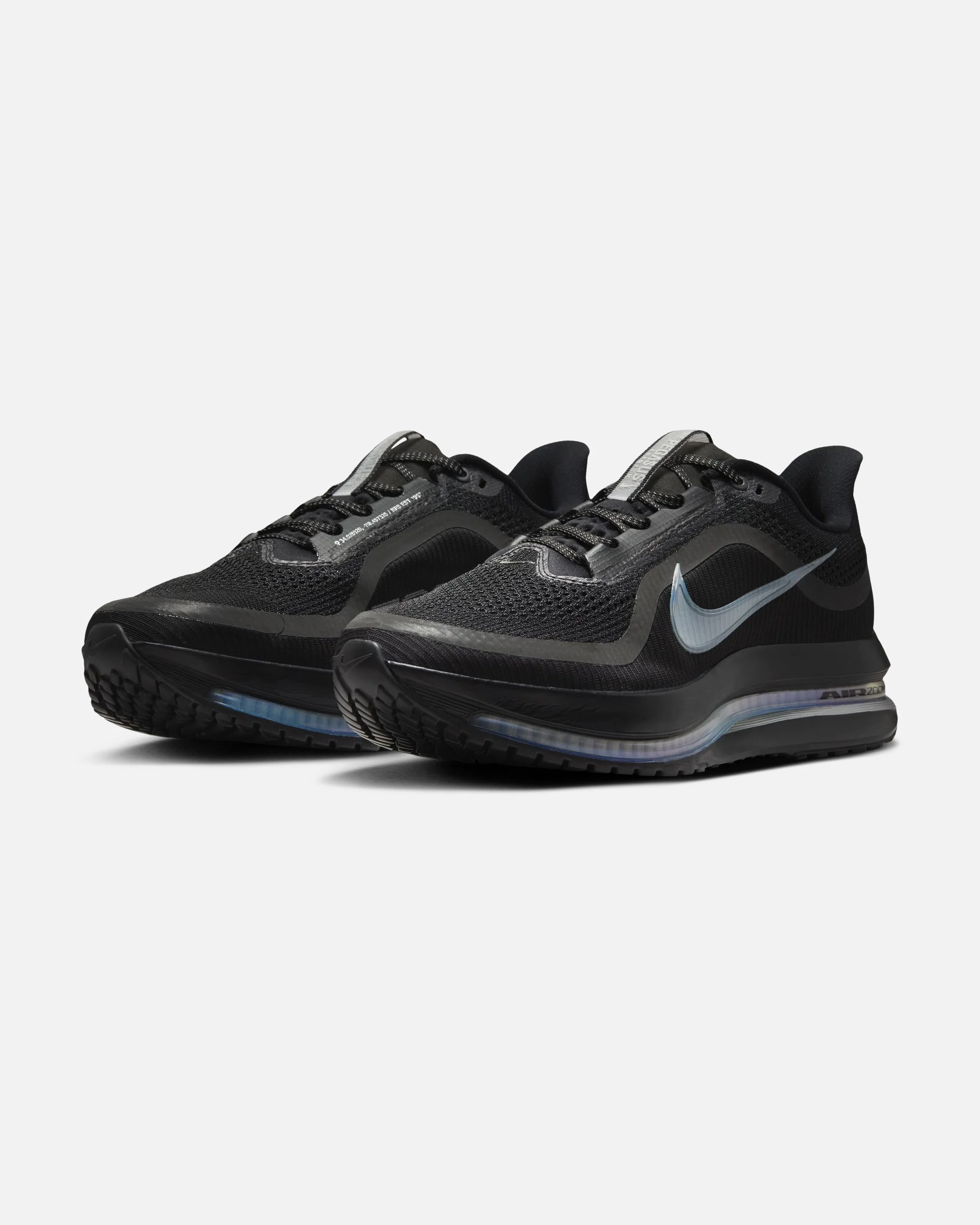 NIKE PEGASUS PREMIUM - BLACK/ METALLICSILVER