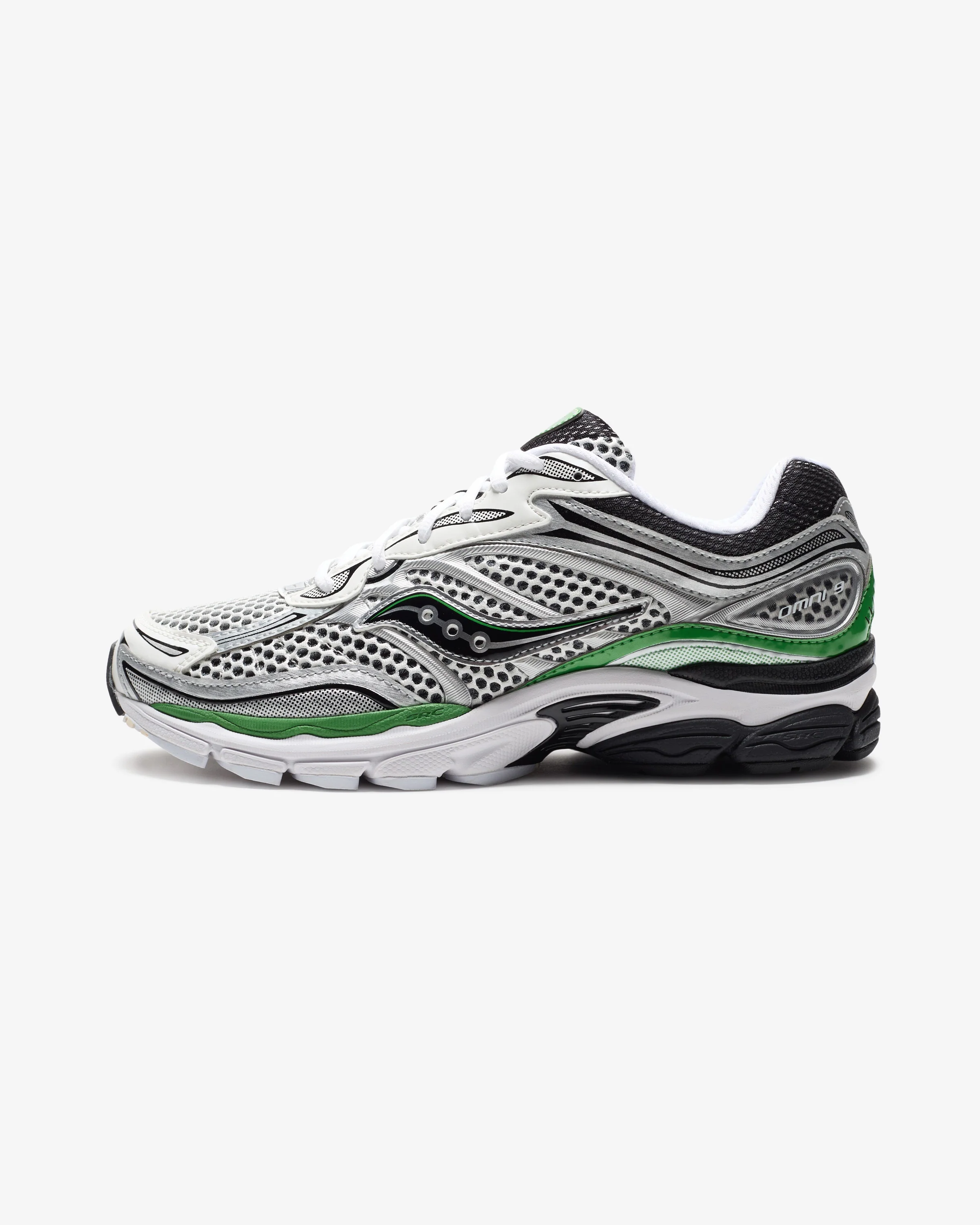 SAUCONY PROGRID ONMI 9 - SILVER/ GREEN