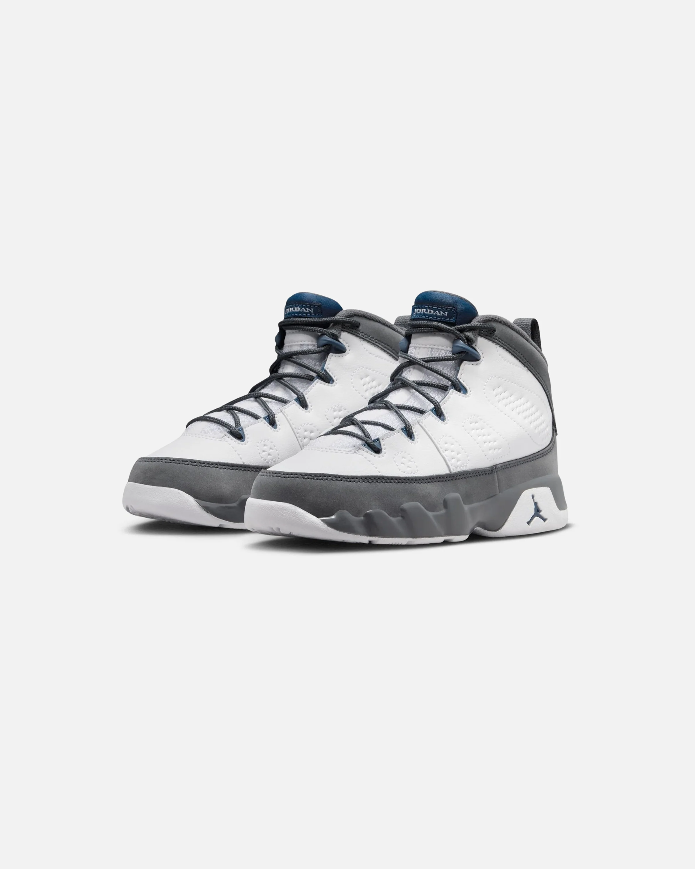JORDAN AJ 9 RETRO PS - WHITE/ FRENCH BLUE/ FLINT GREY