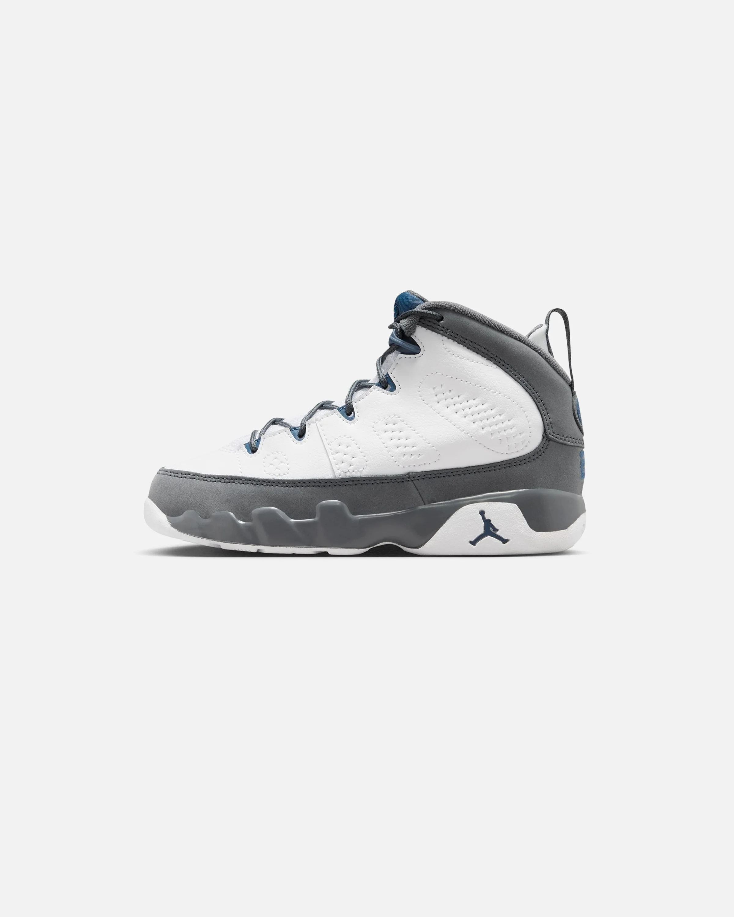 JORDAN AJ 9 RETRO PS - WHITE/ FRENCH BLUE/ FLINT GREY