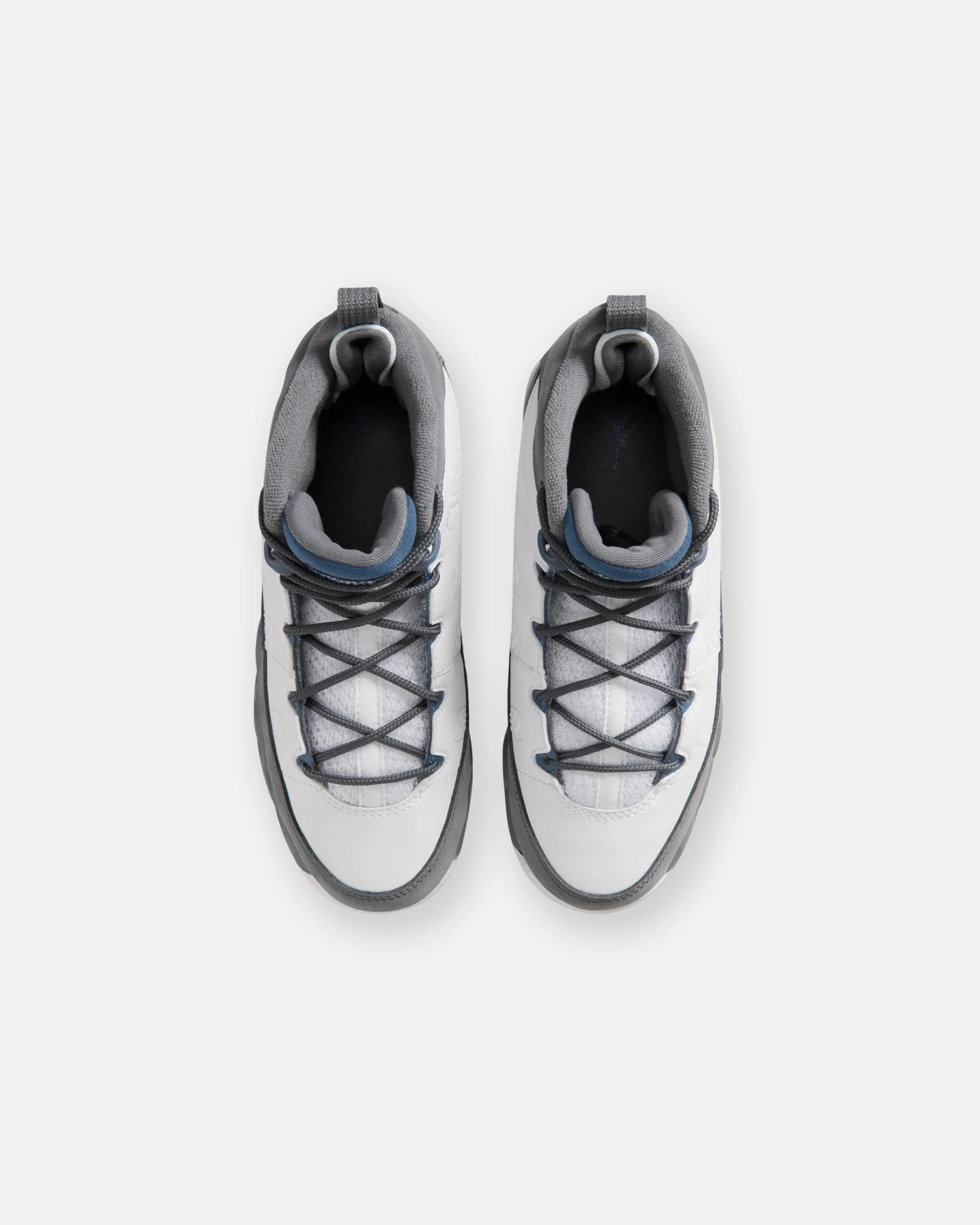 JORDAN AJ 9 RETRO PS - WHITE/ FRENCH BLUE/ FLINT GREY