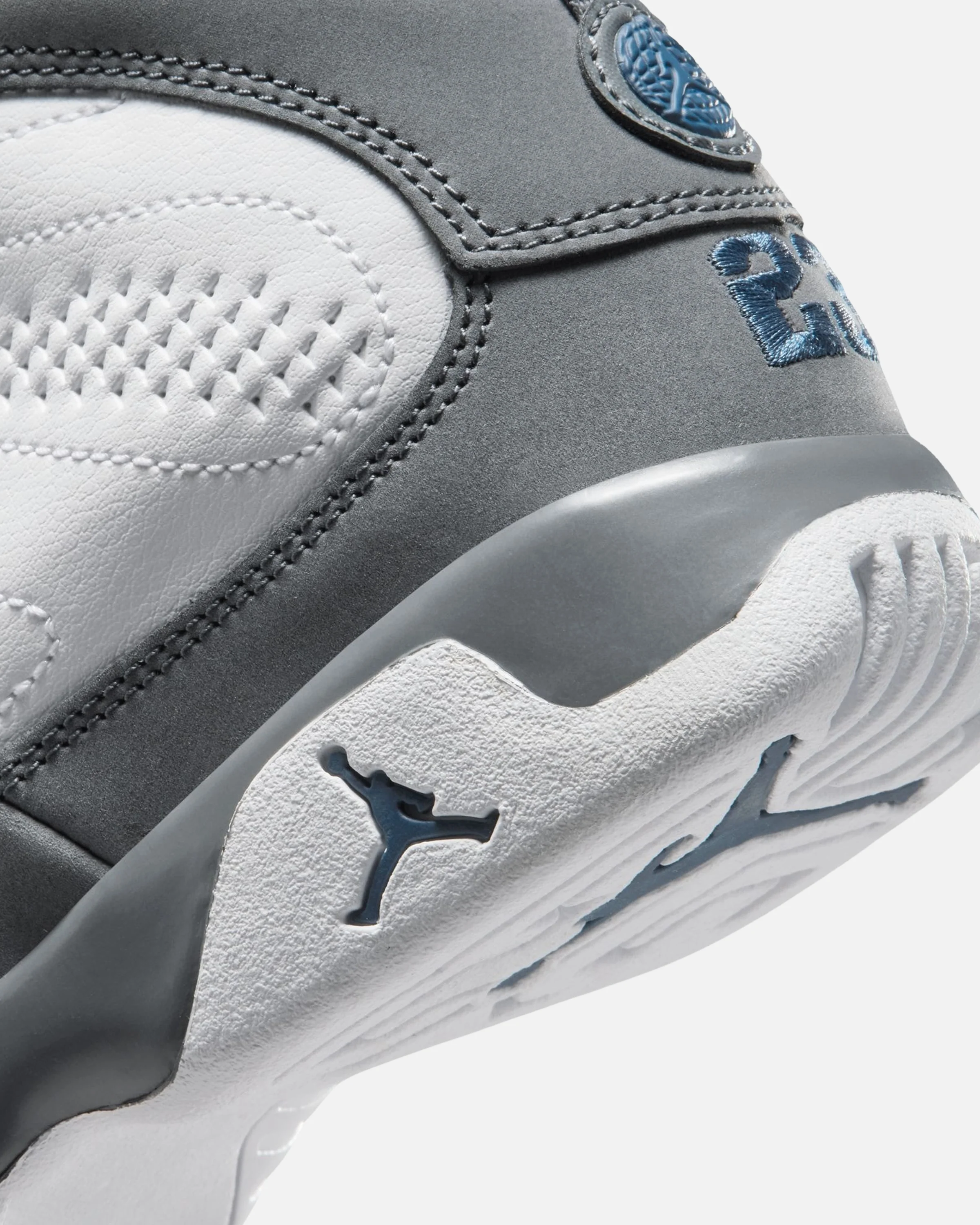JORDAN AJ 9 RETRO PS - WHITE/ FRENCH BLUE/ FLINT GREY