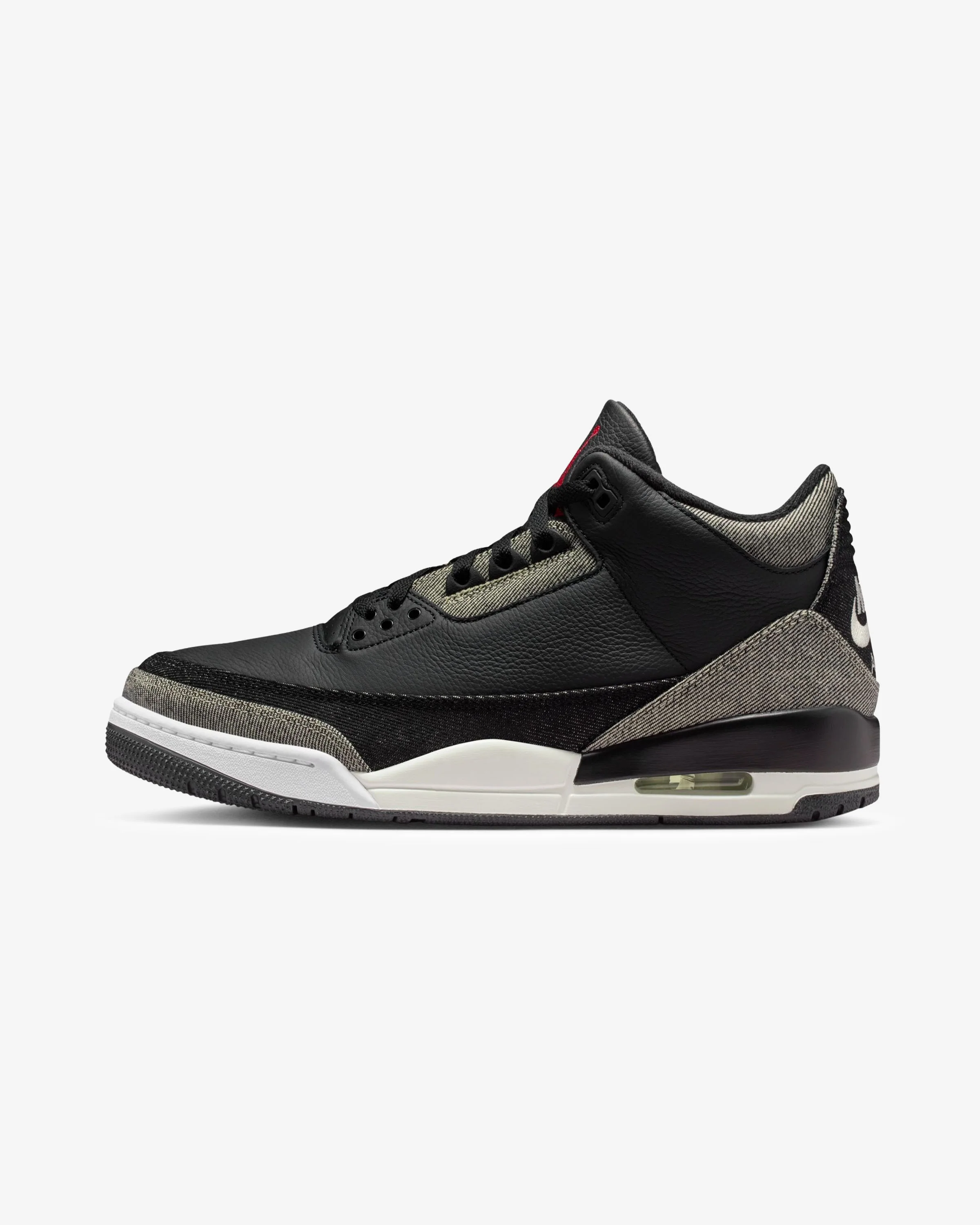 JORDAN X LEVI'S® AJ 3 RETRO - BLACK/ WHITE