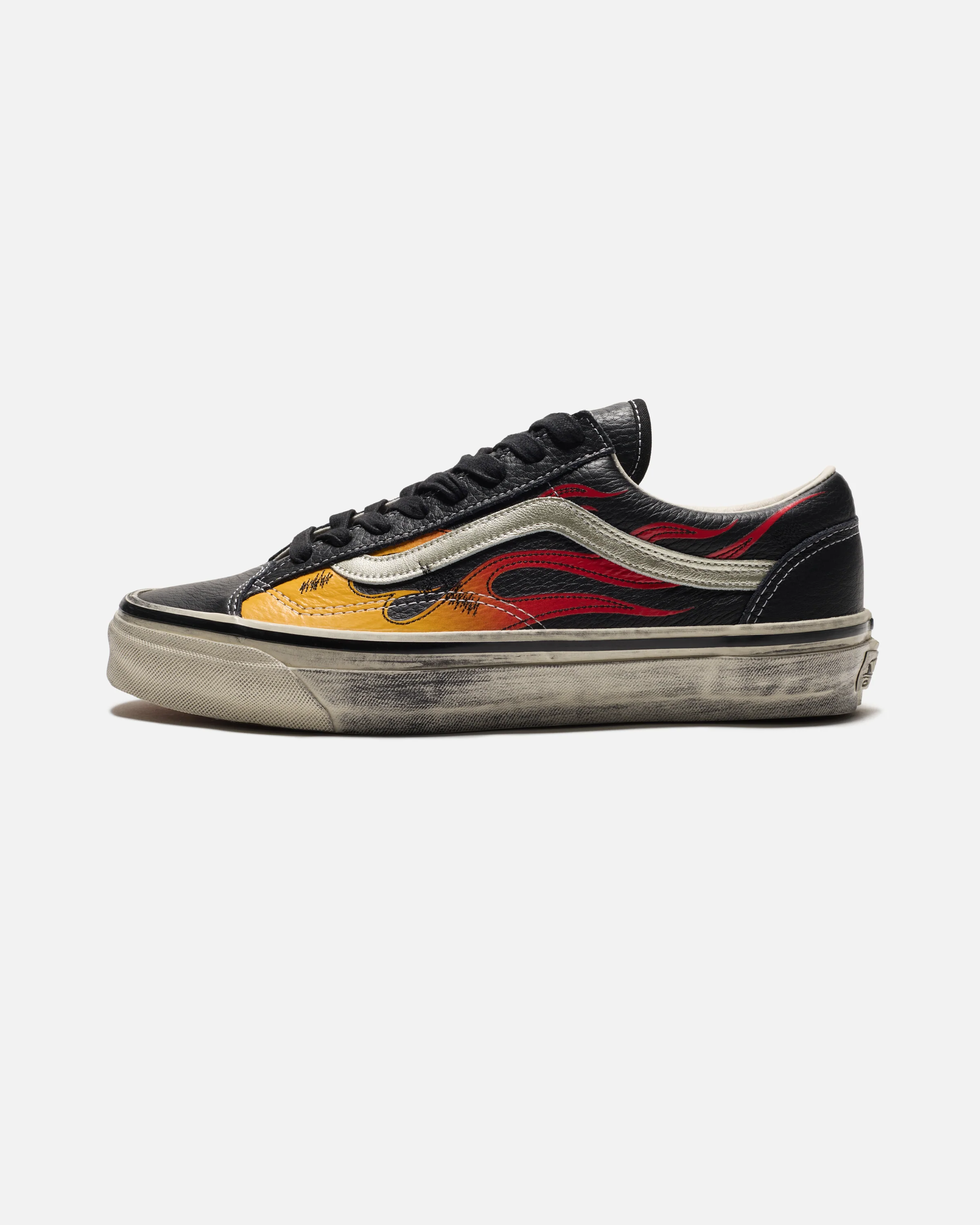 VANS PREMIUM OLD SKOOL 36 'ARCHIVAL FLAME' - BLACK