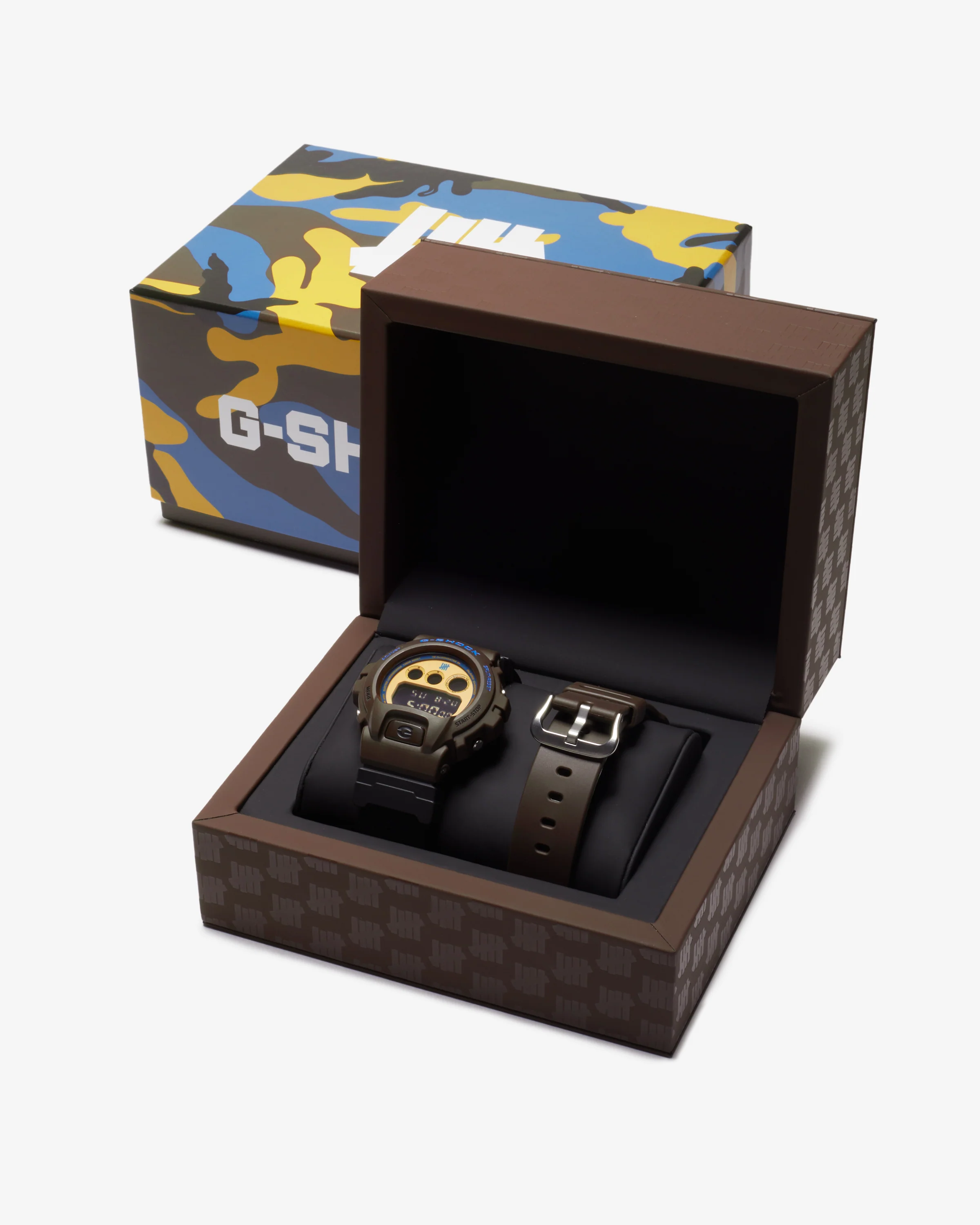UNDEFEATED X G-SHOCK DW6900UDCR23-5 - BROWN/ YELLOW/ BLUE