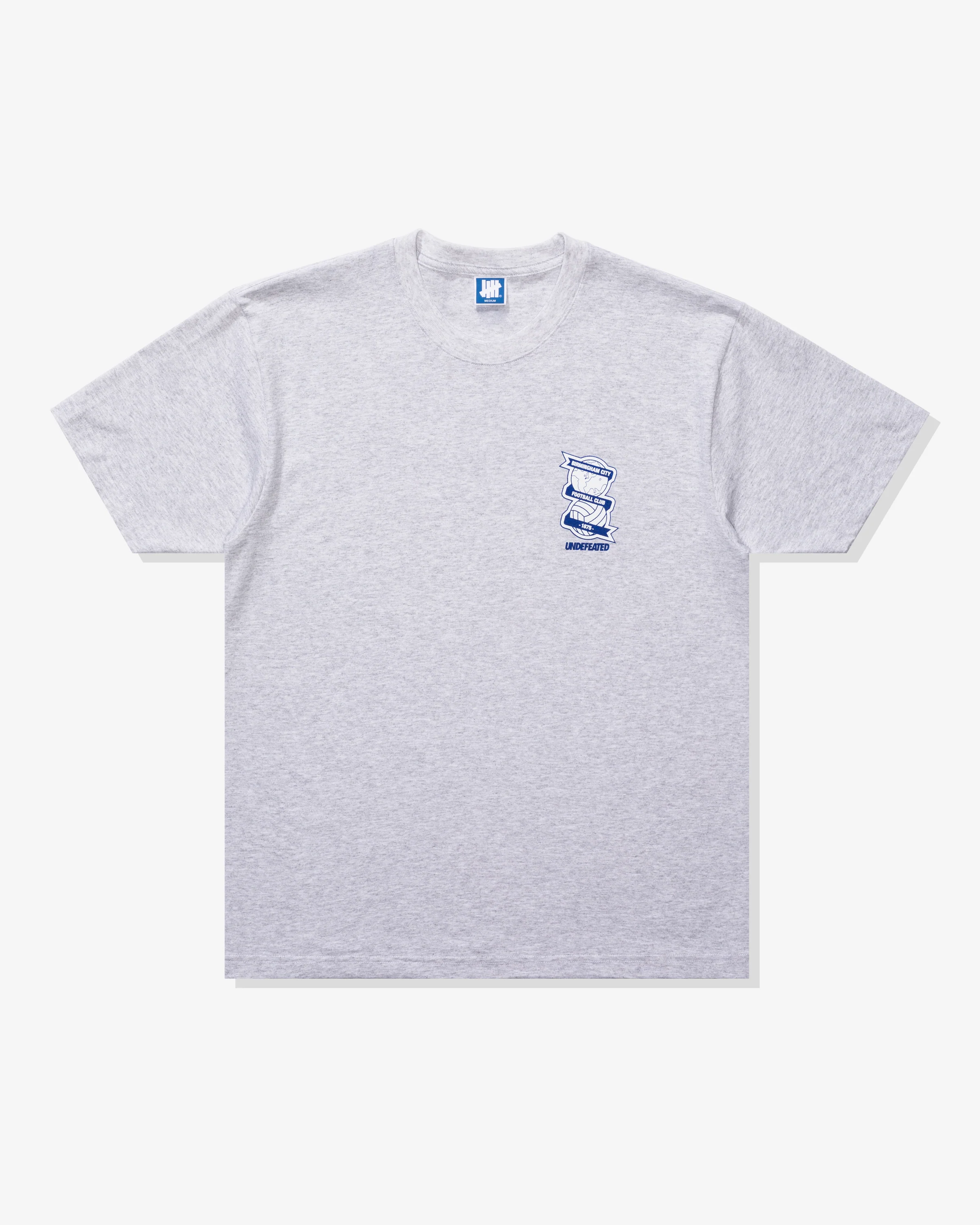 UNDEFEATED X BCFC KRO1 S/S TEE - HEATHER GREY