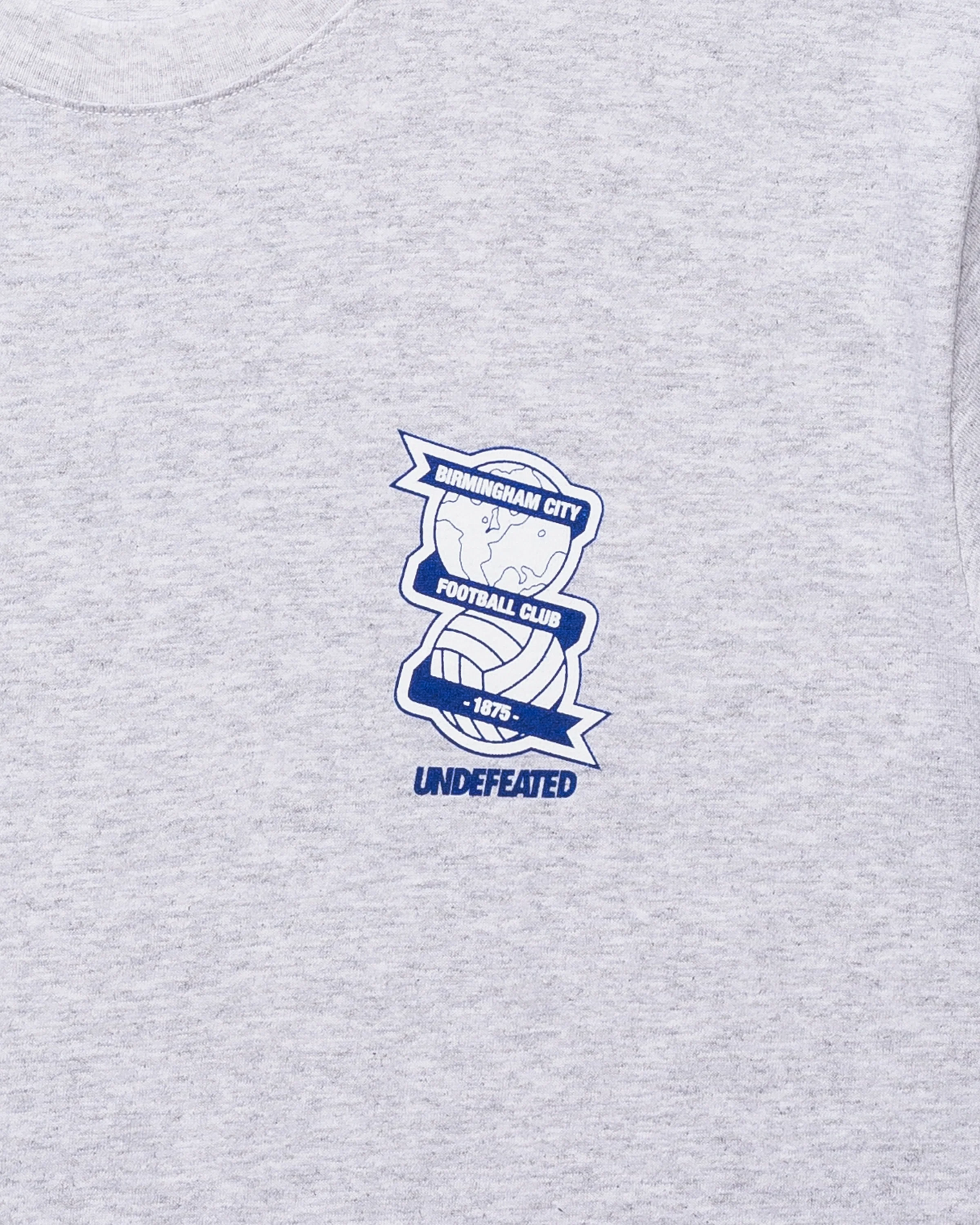 UNDEFEATED X BCFC KRO1 S/S TEE - HEATHER GREY