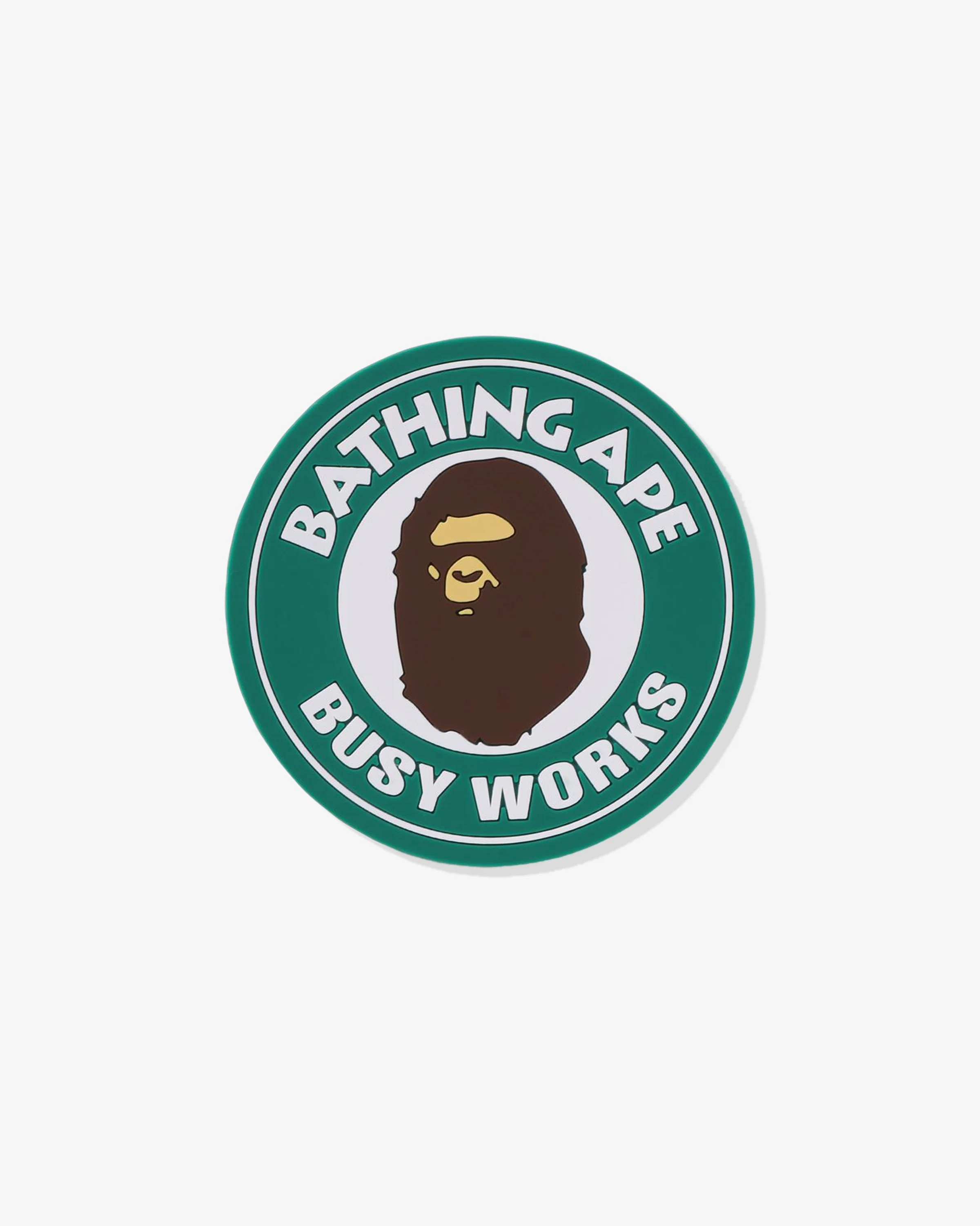 BAPE BUSY WORKS RUBBER COASTER
