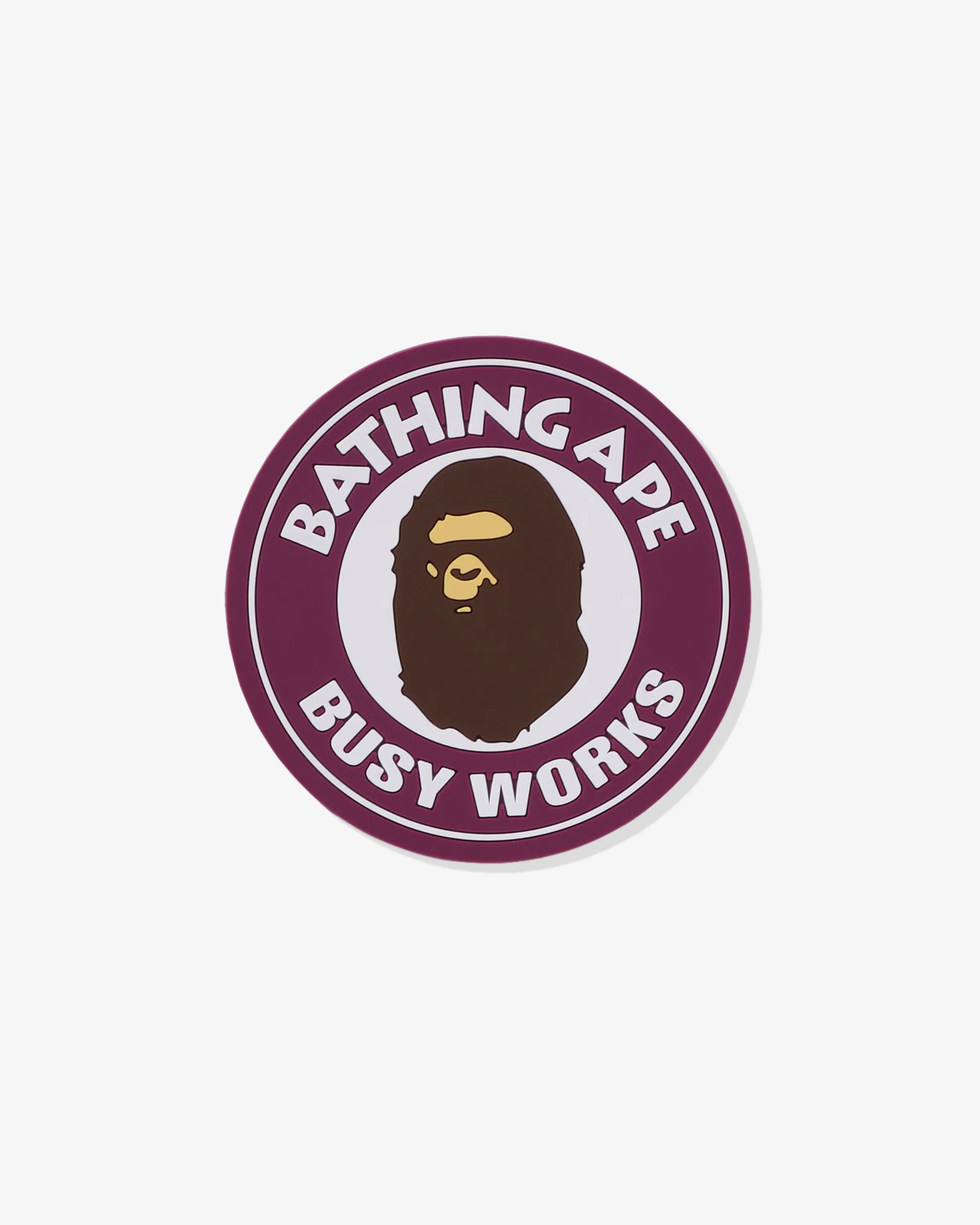 BAPE BUSY WORKS RUBBER COASTER