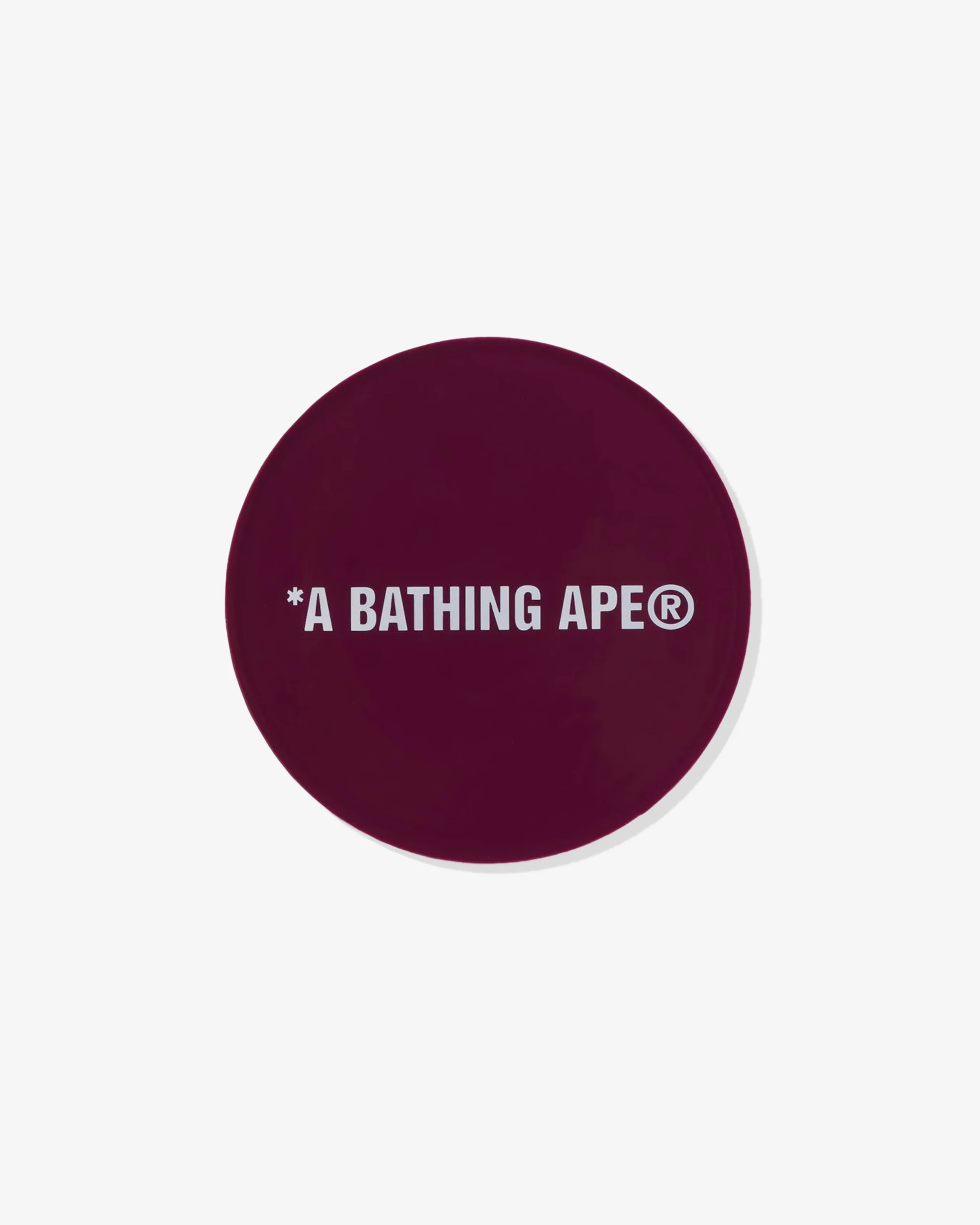 BAPE BUSY WORKS RUBBER COASTER