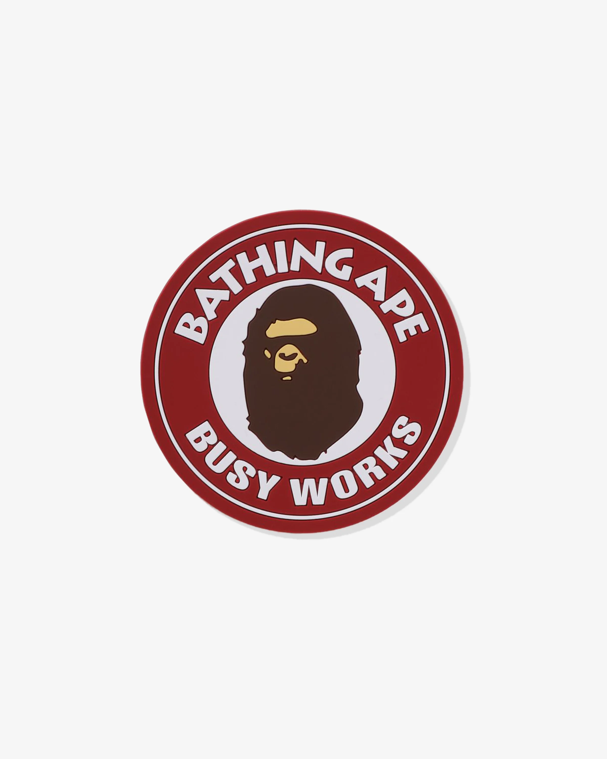 BAPE BUSY WORKS RUBBER COASTER