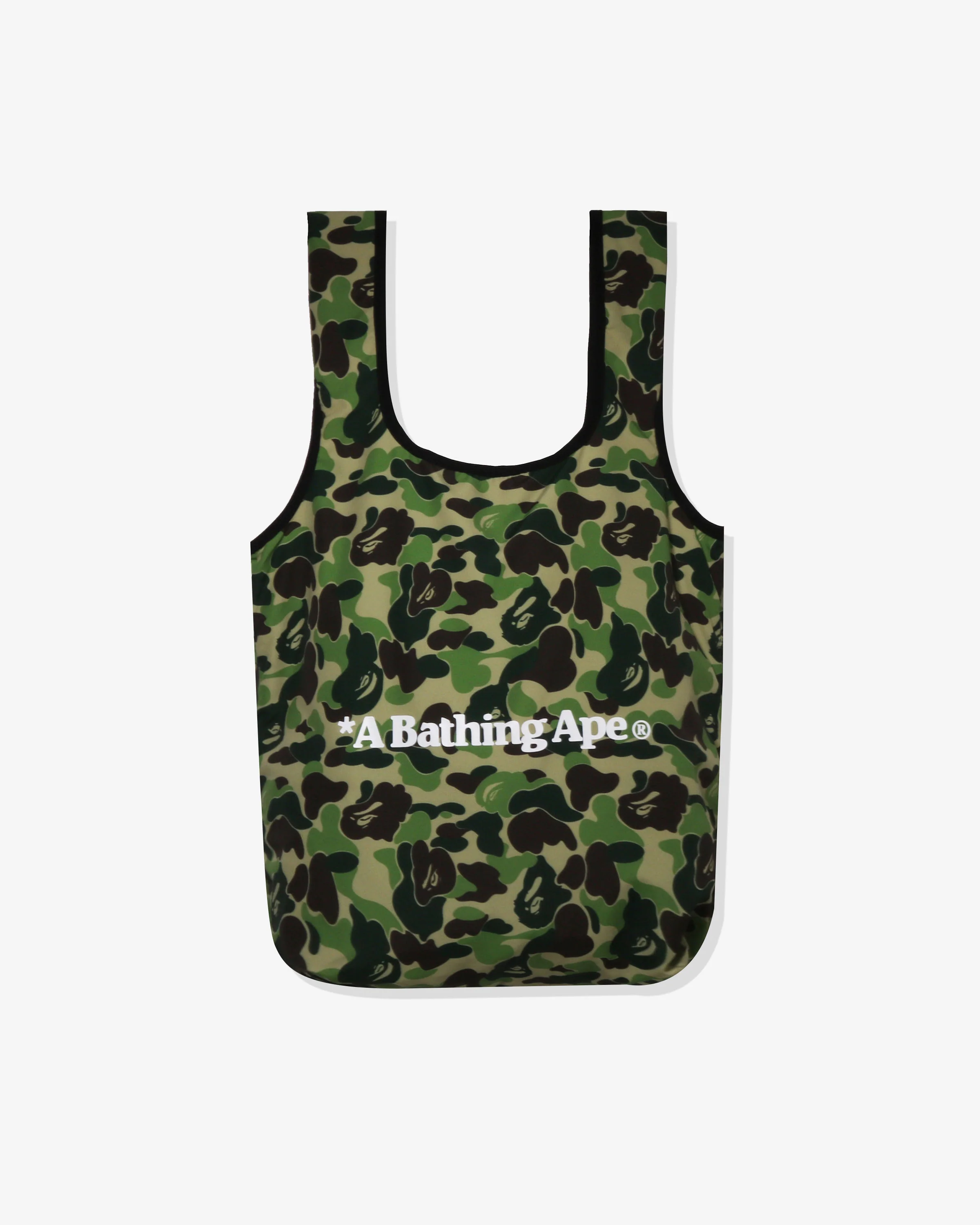 BAPE ABC CAMO UTILITY ECO BAG - GREEN