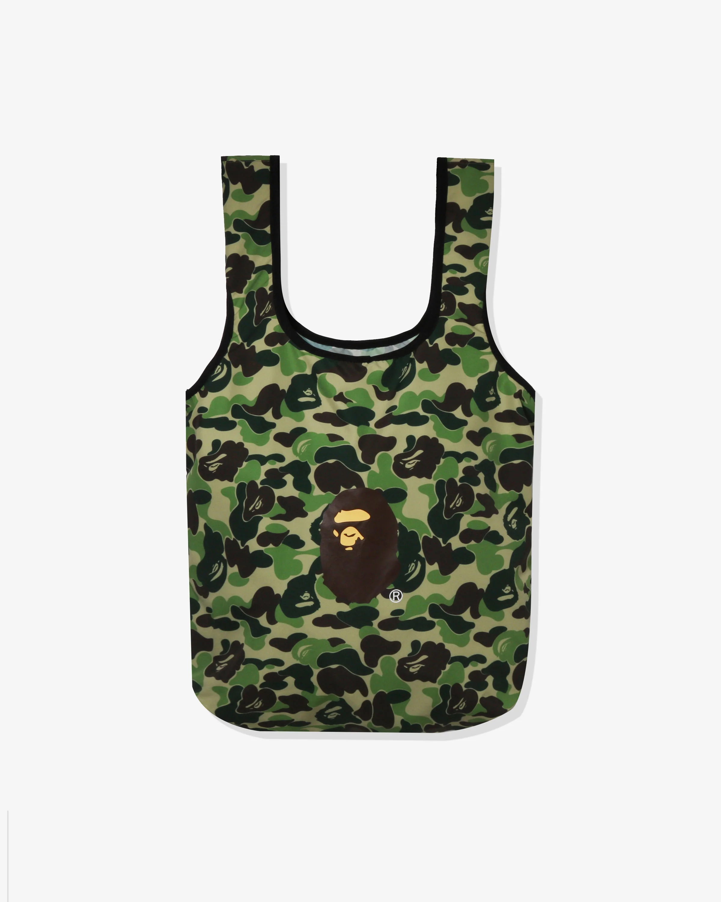 BAPE ABC CAMO UTILITY ECO BAG - GREEN