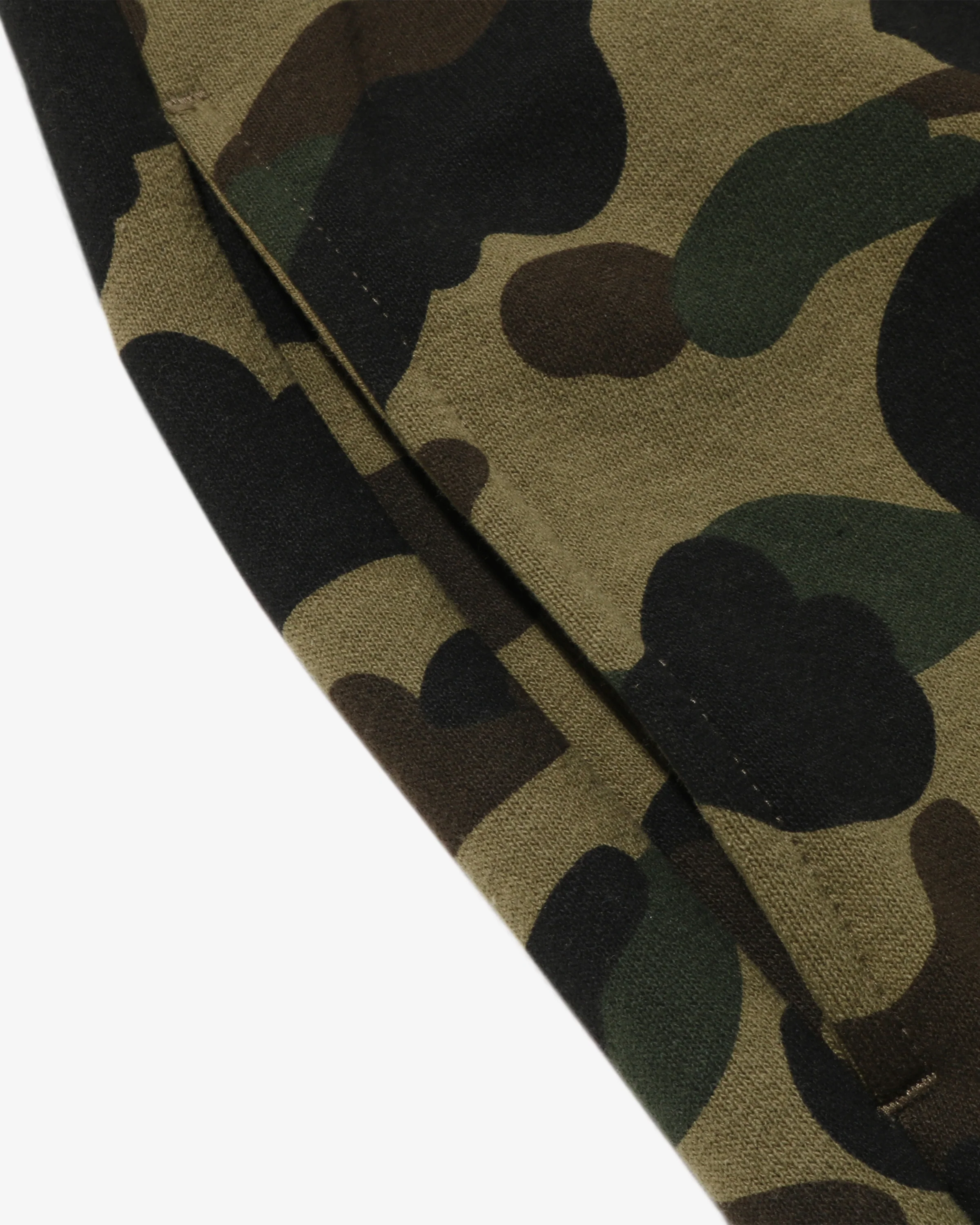 BAPE 1ST CAMO APE HEAD PATCHED SWEAT PANTS
