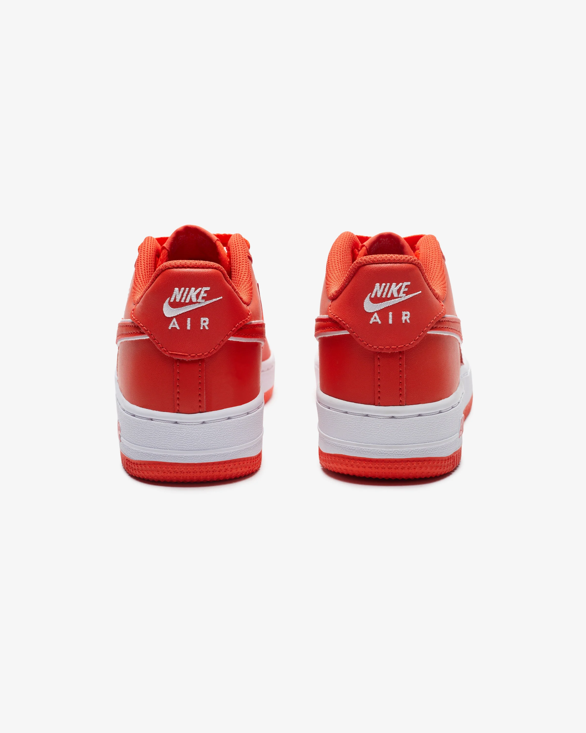 NIKE GS AIR FORCE 1 - PICANTERED/ WHITE