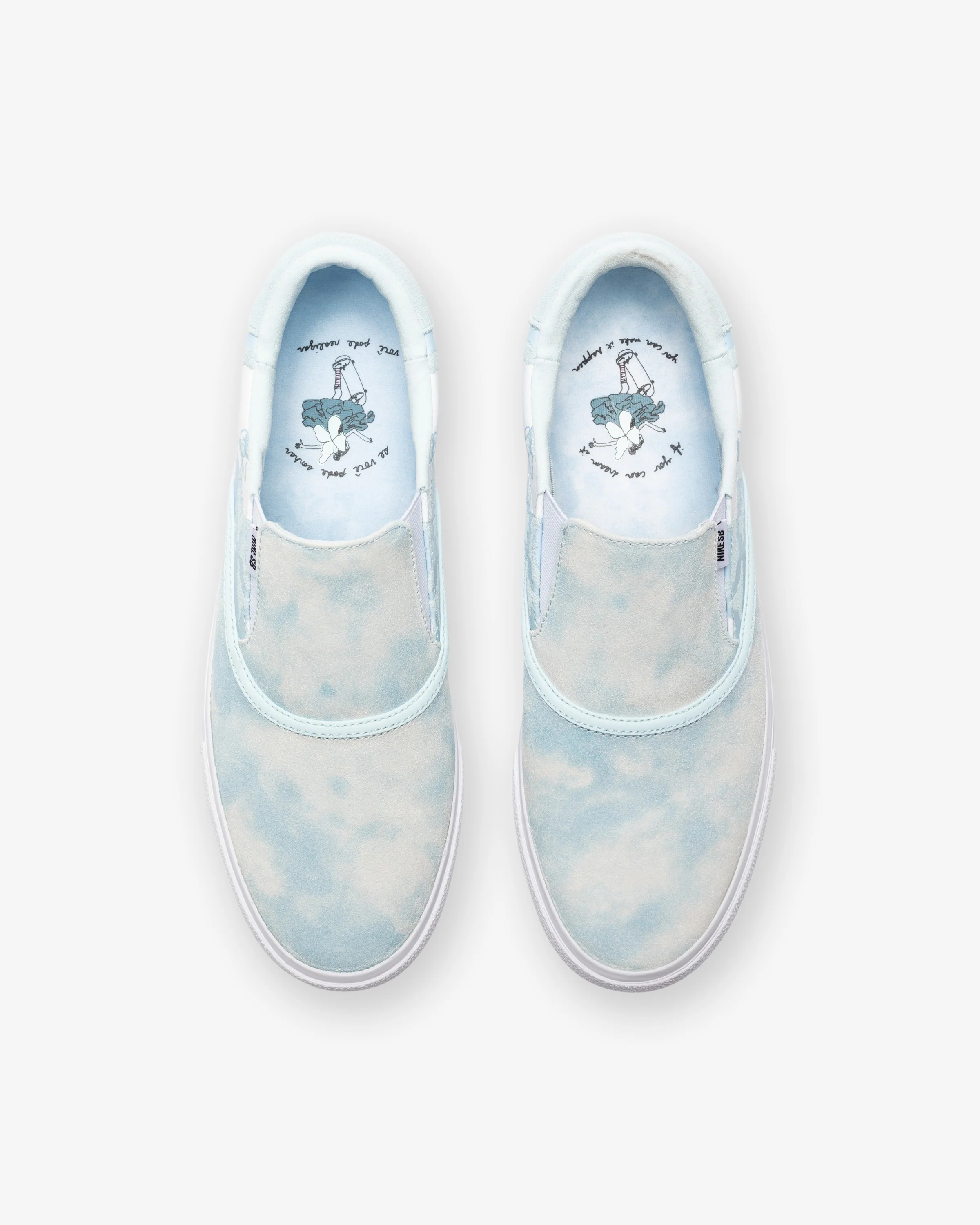 NIKE SB X RAYSSA LEAL ZOOM VERONA SLIP - GLACIERBLUE