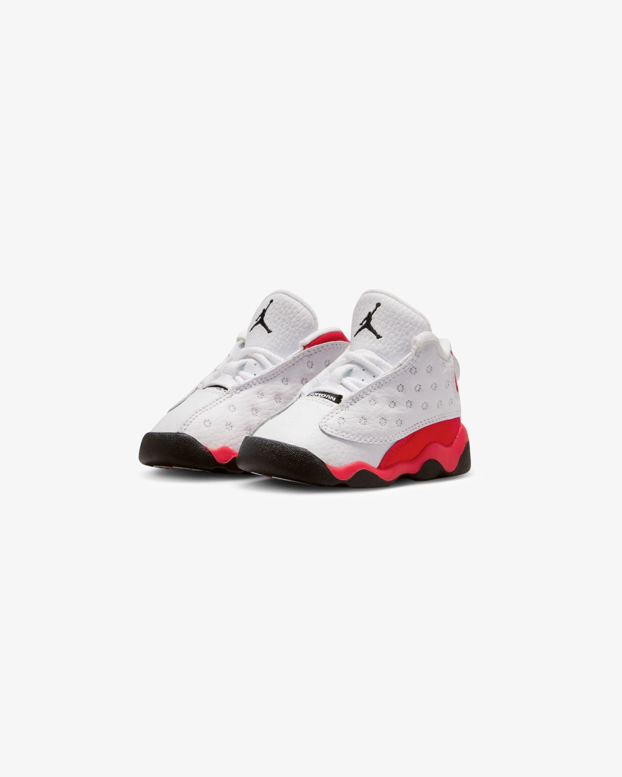 JORDAN TD AJ 13 RETRO - WHITE/BLACK/ TRUE RED