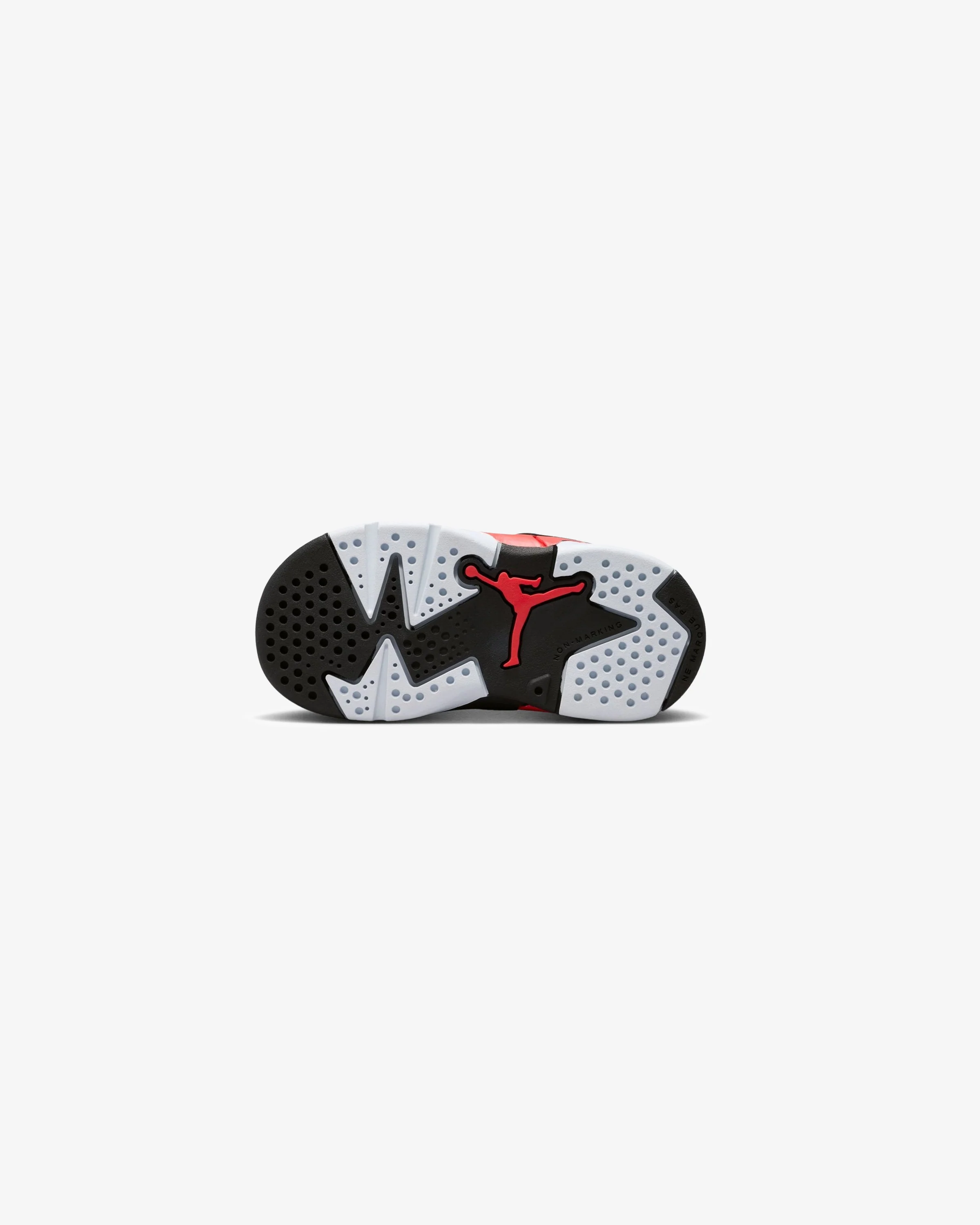 JORDAN TD AJ 6 RETRO 'INFRARED'  - BLACK/ LIGHT CRIMSON
